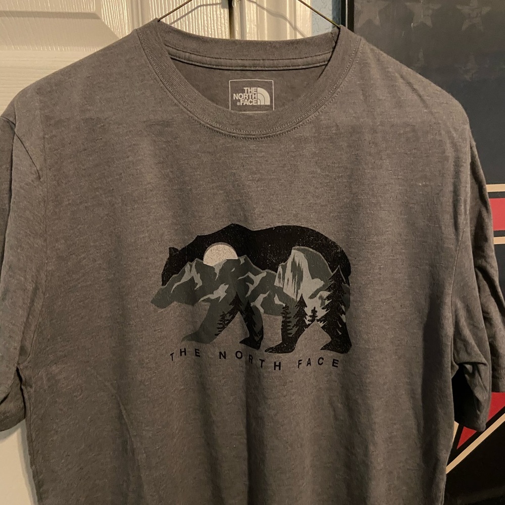 Grey The North Face T-Shirt